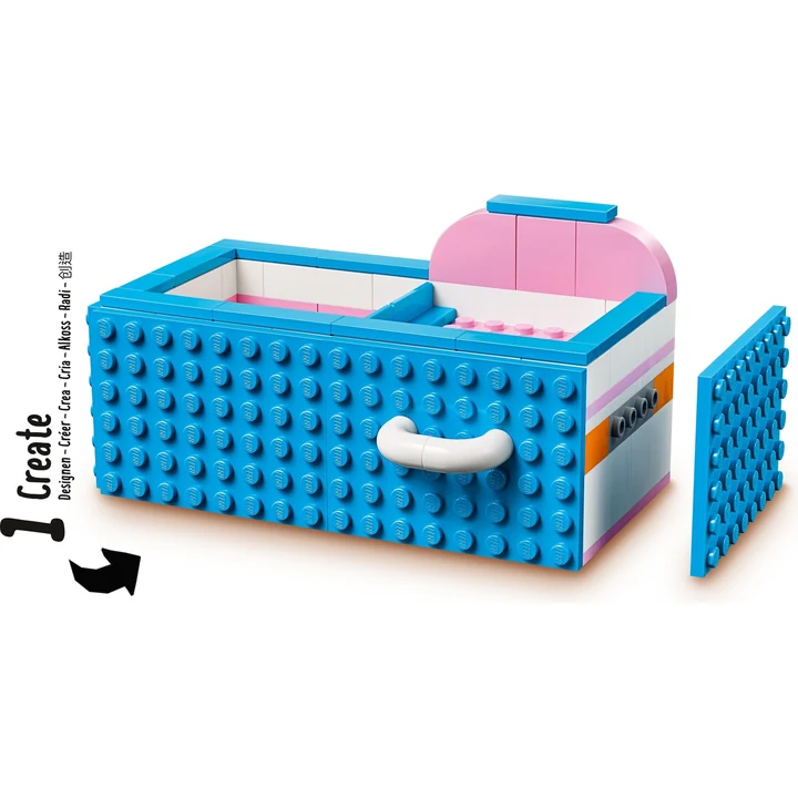 LEGO Dots 41907 Stiftehalter mit Schublade Bild 8