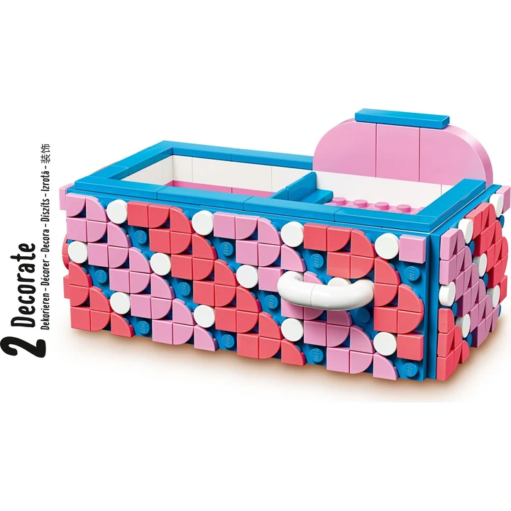 LEGO Dots 41907 Stiftehalter mit Schublade Bild 9