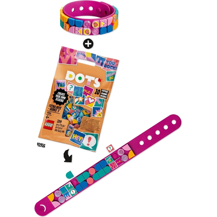 LEGO Dots 41919 Superhelden Armband Bild 5