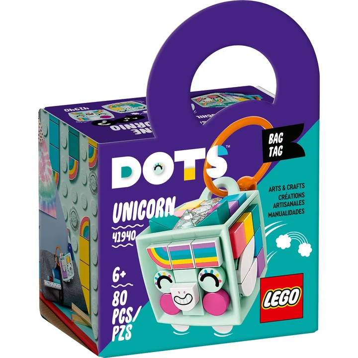 LEGO Dots 41940 Taschenanhänger Einhorn Bild 2