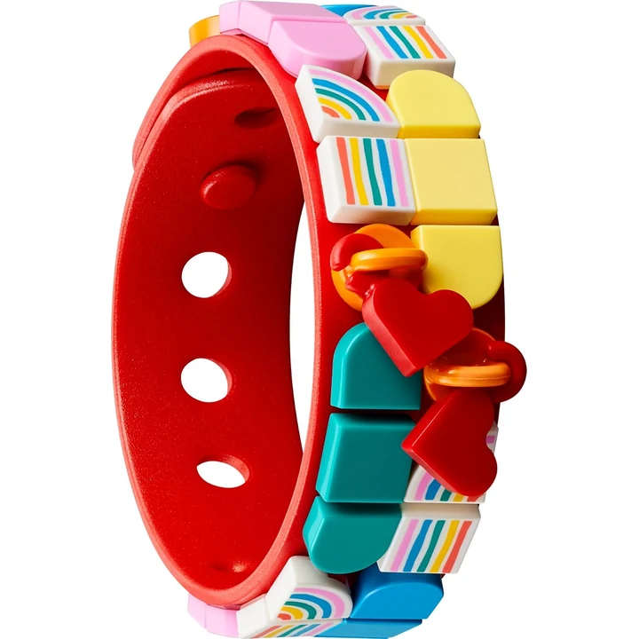 LEGO Dots 41953 Regenbogen Armband mit Anhängern Bild 6
