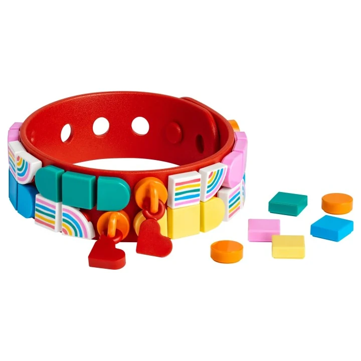 lego dots 41953 Regenbogen Armband mit Anhängern