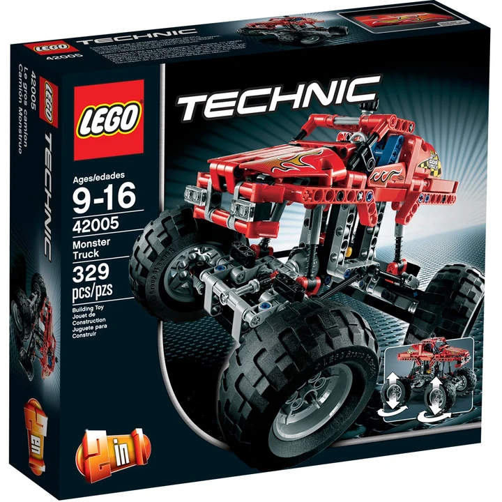 LEGO Technic 42005 Monster-Truck Bild 2