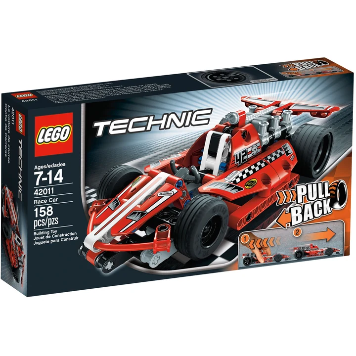 LEGO Technic 42011 Action Rennwagen Bild 2