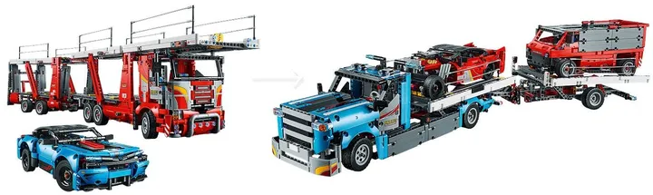 LEGO Technic 42098 Autotransporter Bild 4