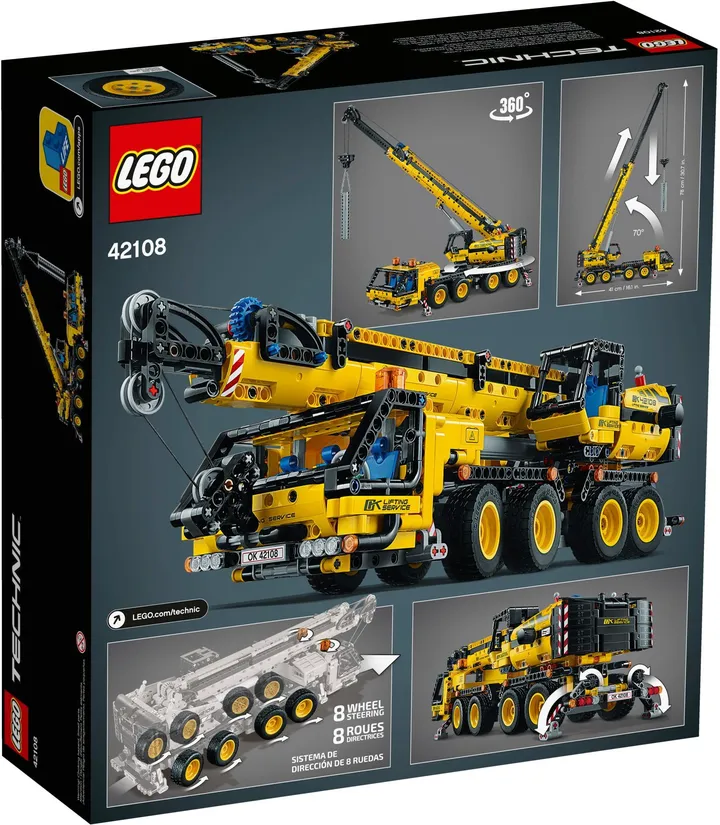 LEGO Technic 42108 Kran-LKW Bild 5