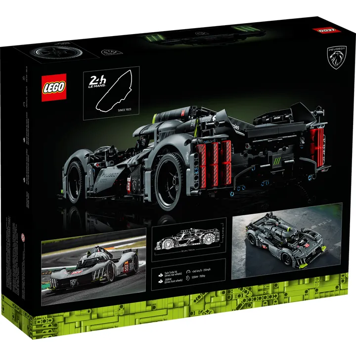 LEGO Technic 42156 PEUGEOT 9X8 24H Le Mans Hybrid Hypercar Bild 7
