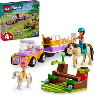 LEGO friends 42634 Pferde- und Pony-Anhänger
