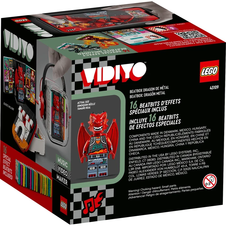 LEGO Vidiyo 43109 Metal Dragon BeatBox Bild 8