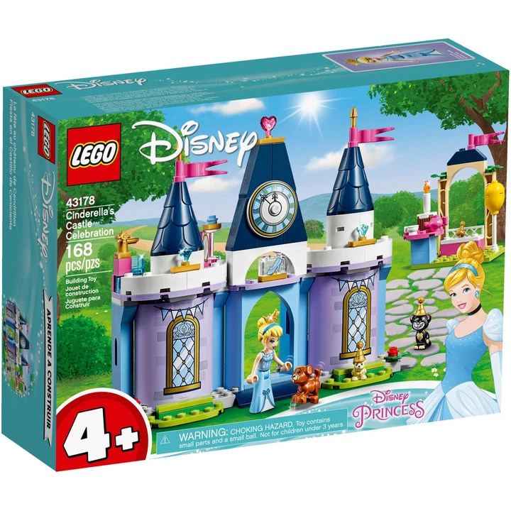 LEGO Disney 43178 Cinderellas Schlossfest Bild 2