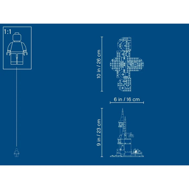 LEGO Disney 43180 Belles winterliches Schloss Bild 10