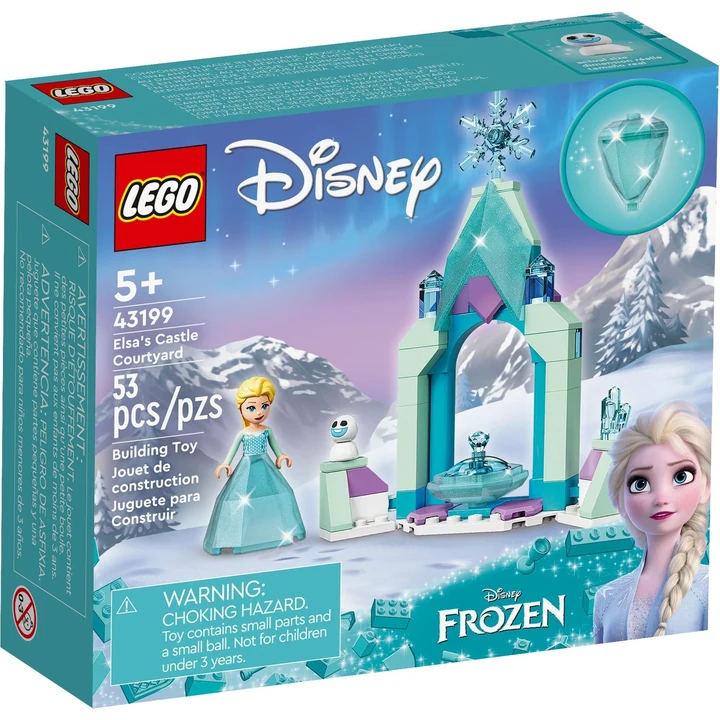 LEGO Disney 43199 Elsas Schlosshof Bild 2