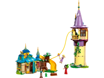Lego Rapunzels Turm und die Taverne „Zum Quietscheentchen“