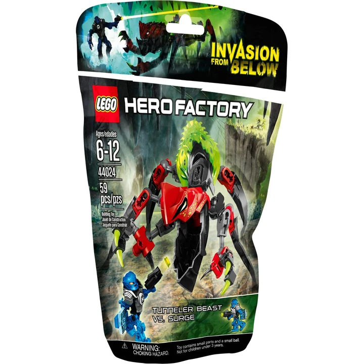 LEGO HERO Factory 44024 TUNNELER Beast vs. SURGE Bild 2