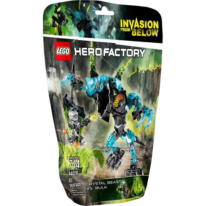 LEGO HERO Factory 44026 CRYSTAL Beast vs. BULK Bild 2