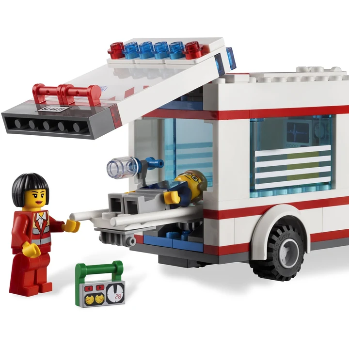 LEGO City 4431 Krankenwagen Bild 4