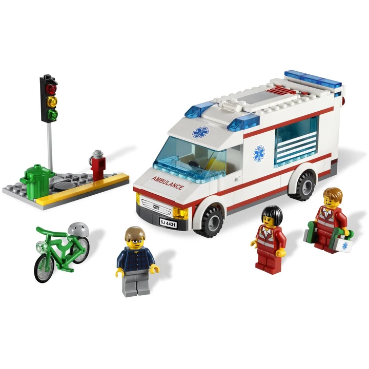 LEGO City 4431 Krankenwagen Bild 6