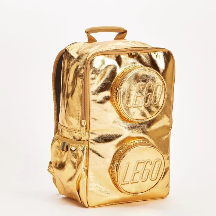 LEGO Sonstiges 5008721 LEGO Stein-Rucksack in Metallic Gold Bild 2