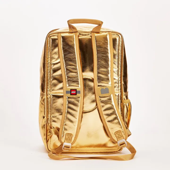 LEGO Sonstiges 5008721 LEGO Stein-Rucksack in Metallic Gold Bild 5