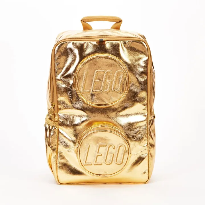 LEGO Sonstiges 5008721 LEGO Stein-Rucksack in Metallic Gold Bild 6