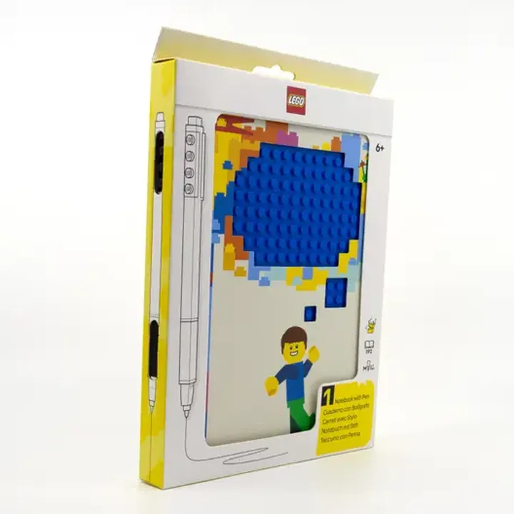 LEGO Sonstiges 5009525 Recycling-Notizbuch mit Stift - Gedanken Bild 2