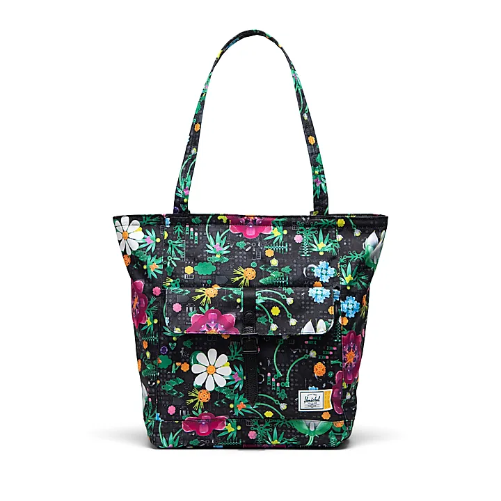 LEGO Kids 5011188 Herschel Retreat Tote - Blumenmuster in Schwarz Bild 2