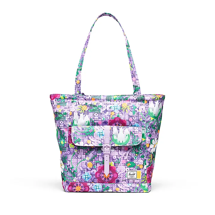LEGO Kids 5011189 Herschel Retreat Tote - Blumenmuster in Lavendel Bild 1