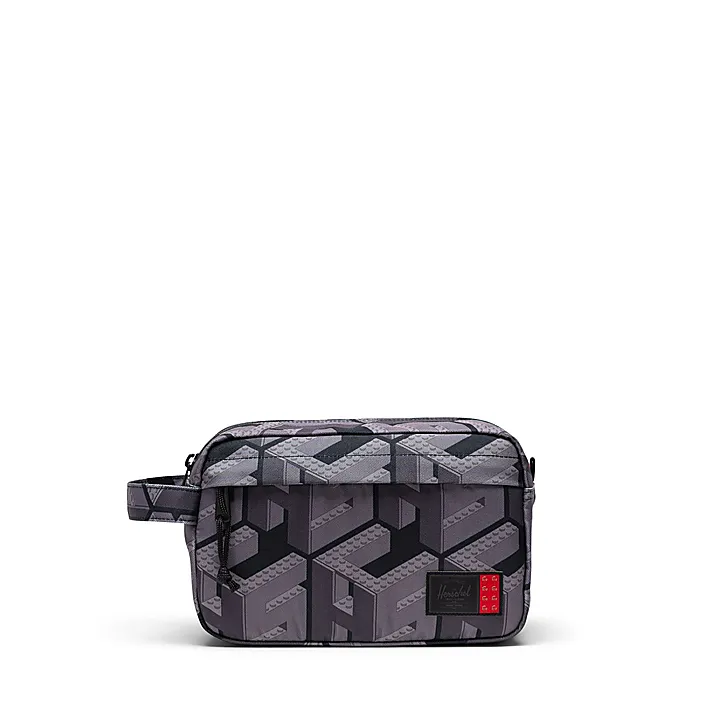 LEGO Kids 5011199 Herschel Chapter Kulturbeutel - Schwarz mit Monogramm Bild 1
