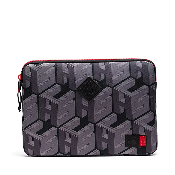 LEGO Kids 5011202 Herschel Anchor 14" Sleeve - Schwarz mit Monogramm Bild 1