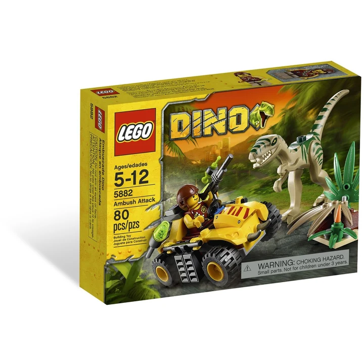LEGO Dino 5882 Versteck des Coelophysis Bild 2