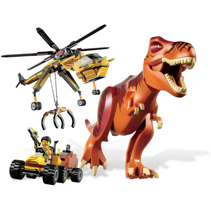 LEGO Dino 5886 T-Rex Transport-Helikopter Bild 6