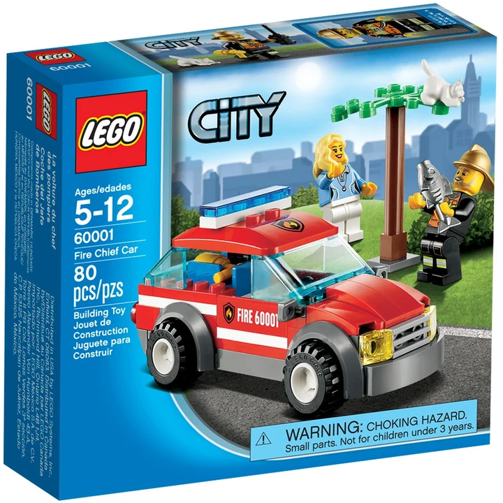 LEGO City 60001 Feuerwehr-Einsatzwagen Bild 2