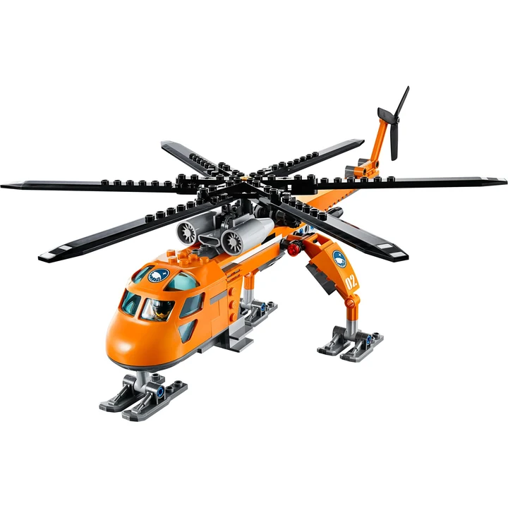 LEGO City 60034 Arktis-Helikopter mit Hundeschlitten Bild 4