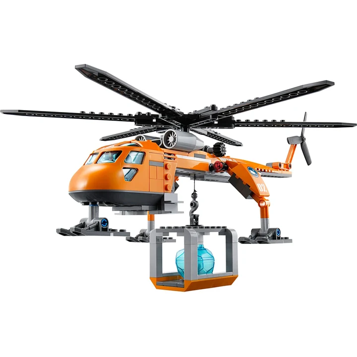 LEGO City 60034 Arktis-Helikopter mit Hundeschlitten Bild 5