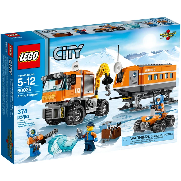 LEGO City 60035 Arktis-Truck Bild 2