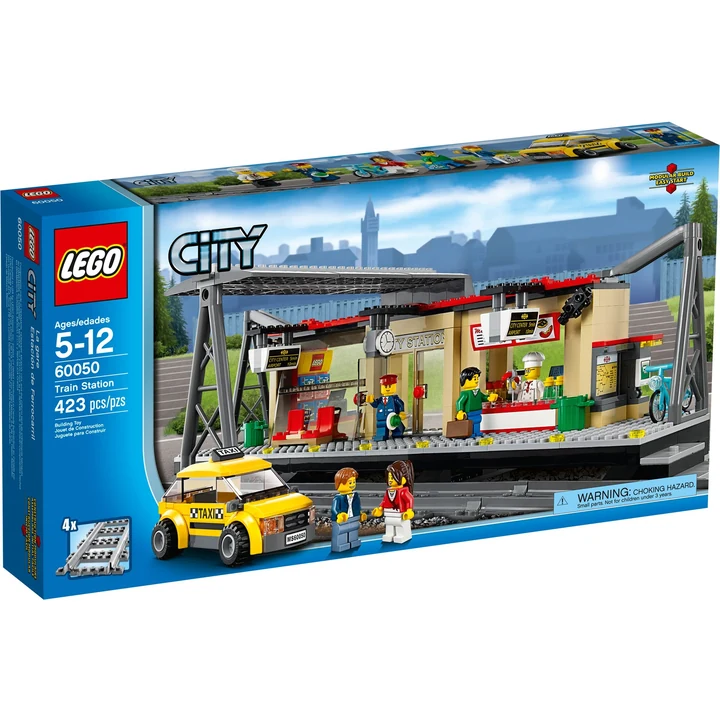LEGO City 60050 Bahnhof Bild 2