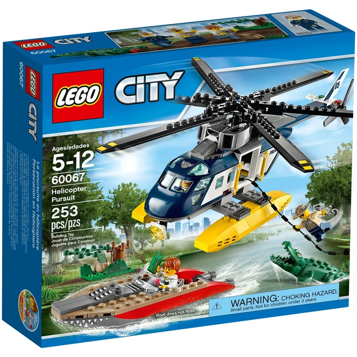 LEGO City 60067 Verfolgungsjagd im Hubschrauber Bild 2