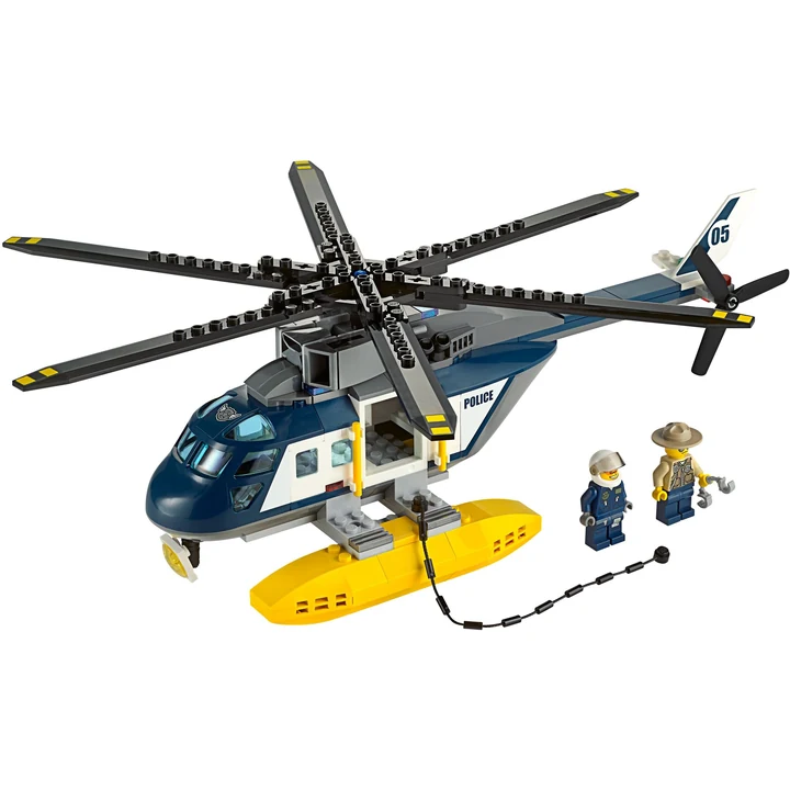 LEGO City 60067 Verfolgungsjagd im Hubschrauber Bild 3