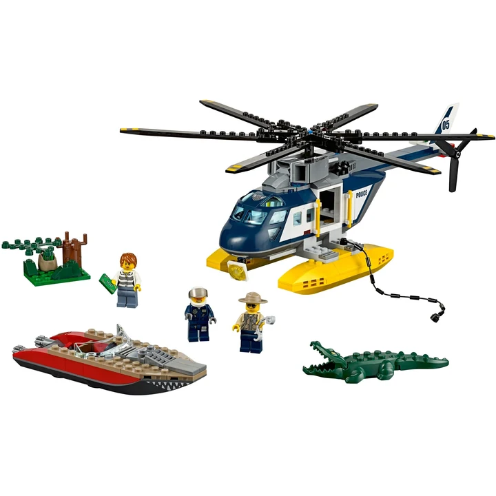 LEGO City 60067 Verfolgungsjagd im Hubschrauber Bild 6