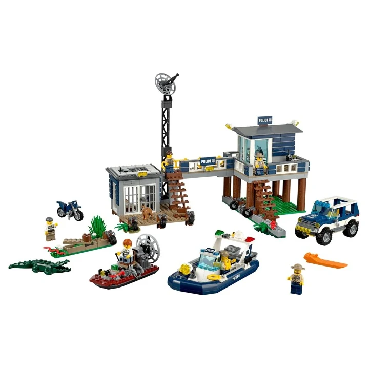 LEGO City 60069 Polizeiwache im Sumpf Bild 1