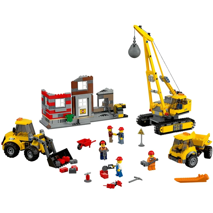 LEGO City 60076 Abriss-Baustelle Bild 8