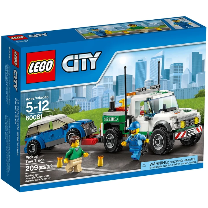 LEGO City 60081 Pickup-Abschleppwagen mit Auto Bild 2