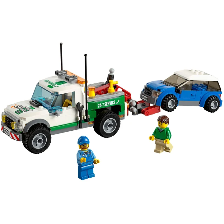 LEGO City 60081 Pickup-Abschleppwagen mit Auto Bild 3
