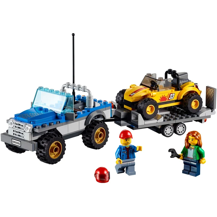 LEGO City 60082 Strandbuggy mit Allrad-Geländetransporter Bild 9