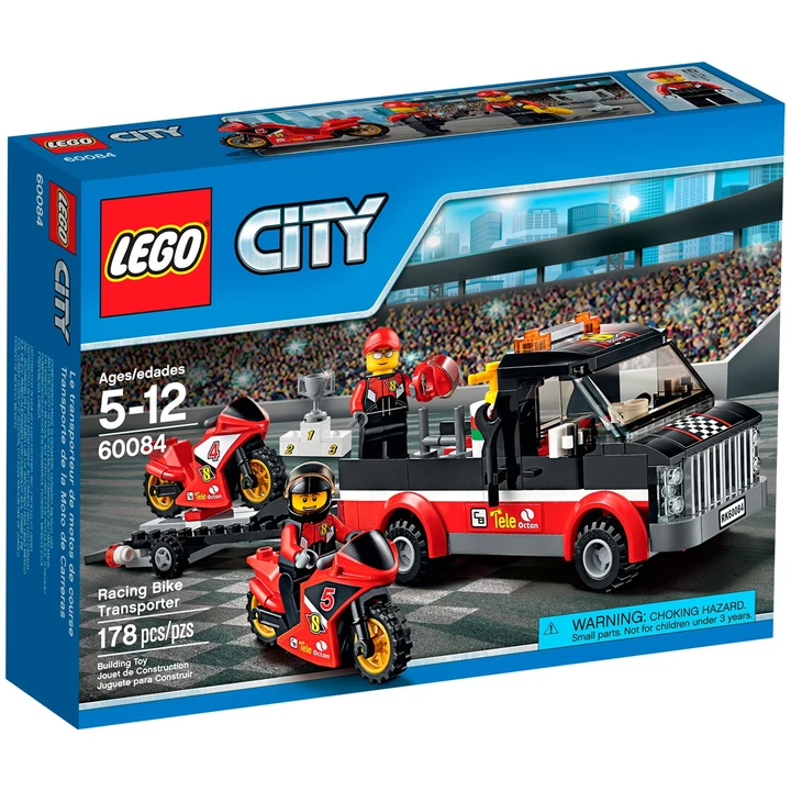 LEGO City 60084 Rennmotorrad-Transporter Bild 2