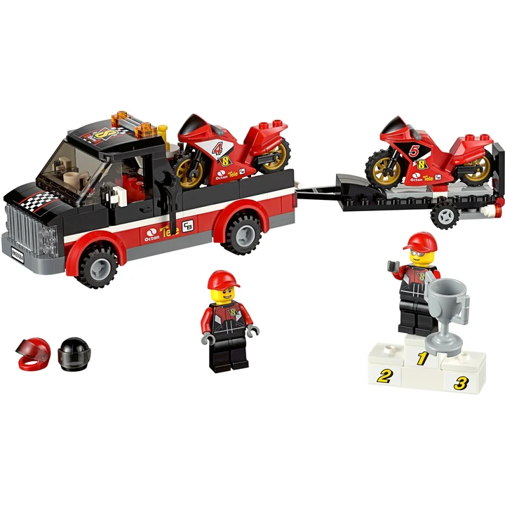 LEGO City 60084 Rennmotorrad-Transporter Bild 8