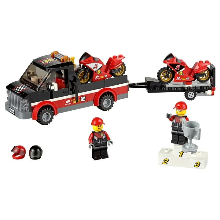 LEGO City 60084 Rennmotorrad-Transporter Bild 1