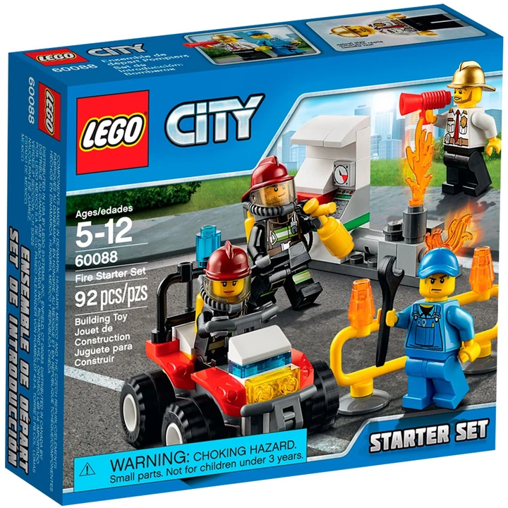 LEGO City 60088 Feuerwehr Starter-Set Bild 2