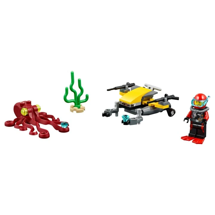 LEGO City 60090 Tiefsee-Tauchscooter Bild 1