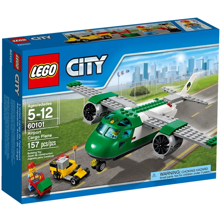 LEGO City 60101 Flughafen-Frachtflugzeug Bild 2